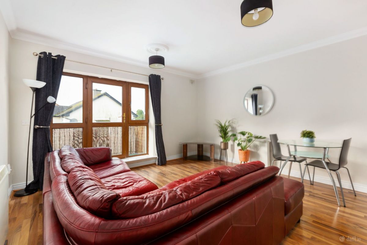 Living room with natural light